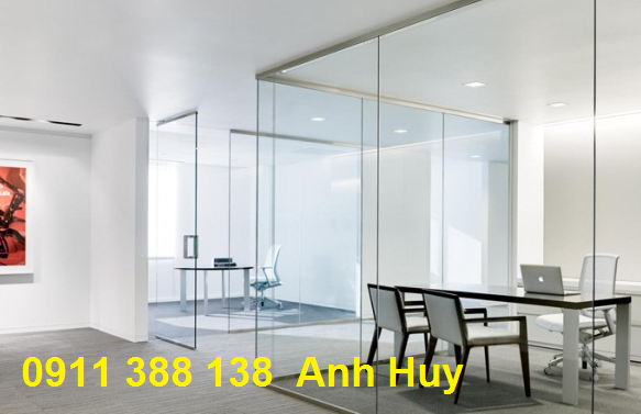 bảng giá thi công vách kính cường lực